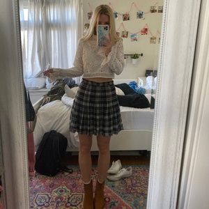 Joie Plaid Skirt